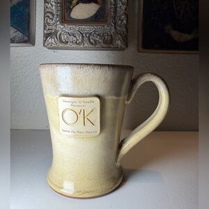 Georgia O’Keeffe Museum Stoneware Mug – Sunset‎ Hill Pottery